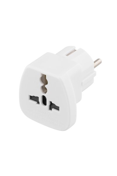 OEM Αντάπτορας πρίζας από Universal (ΗΒ/ΗΠΑ/Ιταλία/Ελβετία) σε ελλάδας (Schuk...