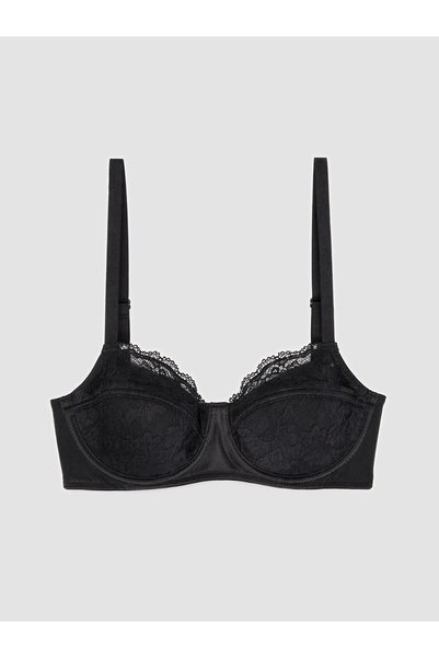 LC Waikiki Lcw Dream Black Lace Women's Bra with Nevavm Difference