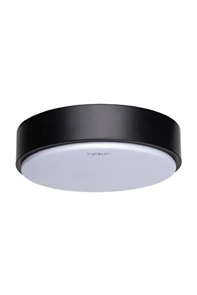 OEM Πλαφονιέρα οροφής LED 12W Ø23 εκ. σε μαύρο χρώμα