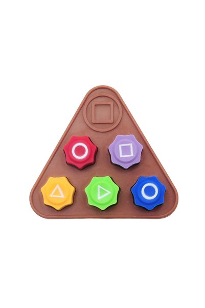 OEM Διαδραστικό παιχνίδι Gonggi ζάρια Squid Games 86430 kαφέ βάση
