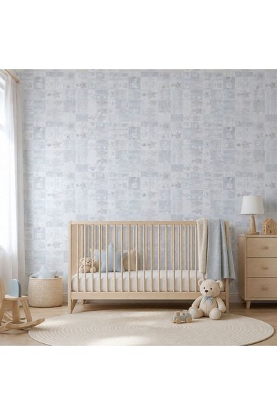 Re Self-adhesive wallpaper 50cm x 2.8m, thick fabric, decorative foil for qui...