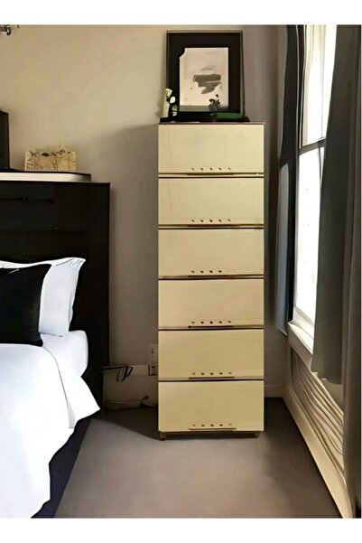 Generic Plastic Cabinet with Multiple Drawers Suitable for Clothes, Kitchens,...