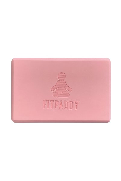 OEM Σετ Yoga τουβλάκια ροζ 22 x 15 x 7.5 εκ. 2 τεμάχια BLOCK01PK FITPADDY