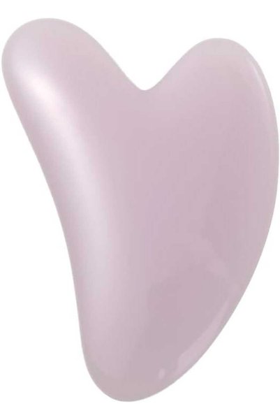 OEM Πέτρα μασάζ Gua Sha 8.5 εκ. για πρόσωπο και λαιμό 84327 λιλά