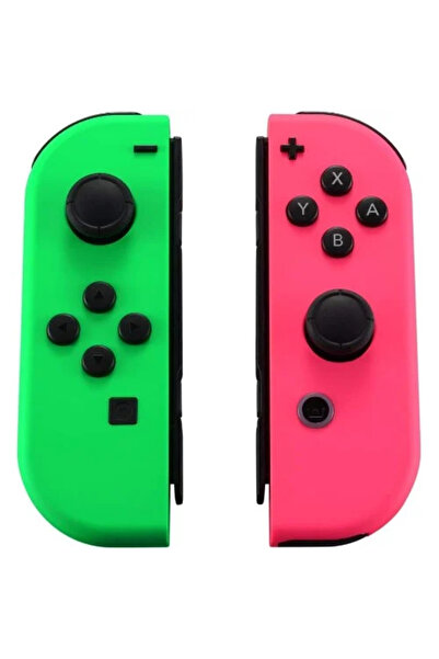 OEM Ασύρματο Gamepad τύπου J-C PAD για Nintendo Switch πράσινο/Φούξια