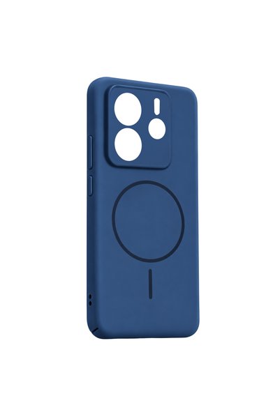 OtoTech غطاء Xiaomi Redmi Note 14 4G Mika PC Magsafe - أزرق