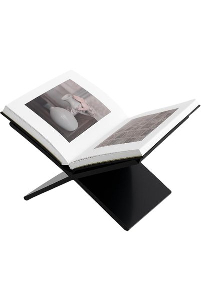 Generic Acrylic Book Stand - Book Holder - Magazine Rack - Transparent Recipe...