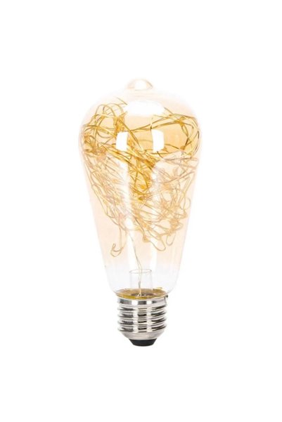 OEM Λάμπα νήματος LED Amber ST64 E27 1.2W 2500K Aigostar