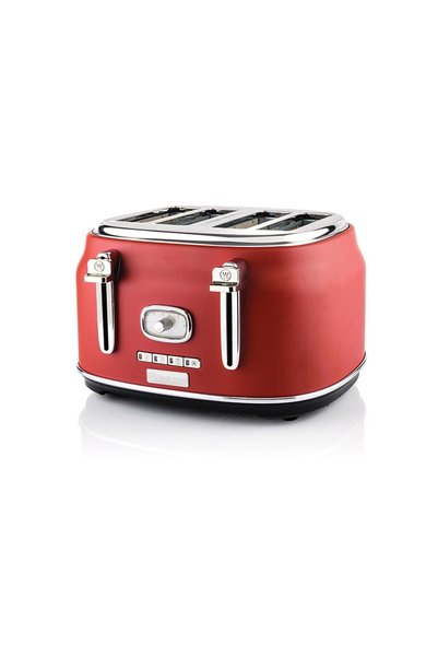OEM WESTINGHOUSE WKTTB809RD Retro Series φρυγανιέρα 4 θέσεων 1750W σε κόκκινο...