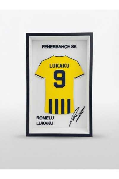 Genel Markalar FENERBAHÇE LUKAKU 3D TABLO