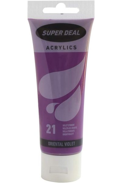 Generic أنبوب طلاء أكريليك ملون 75 مل، أخضر فثالوسيانين فاتح، SD 4212-67