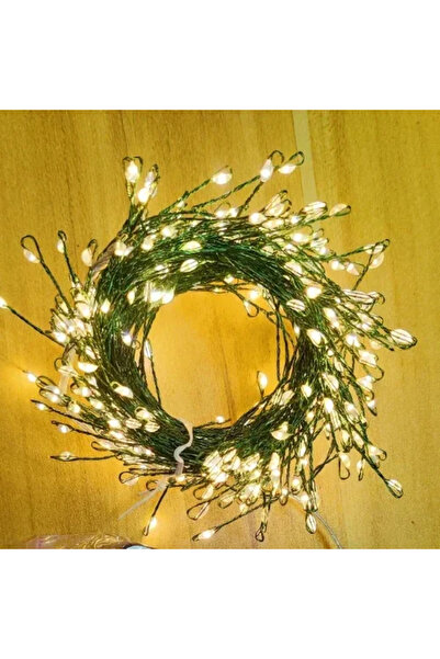 OEM Χριστουγεννιάτικα λαμπάκια LED ζεστό φως με πράσινο σύρμα 1000