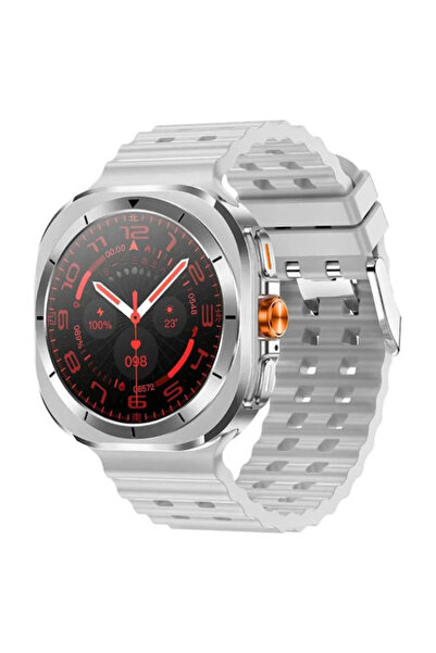 OEM Ρολόι χειρός Z7 Ultra Smartwatch με λειτουργίες σε ασημί χρώμα