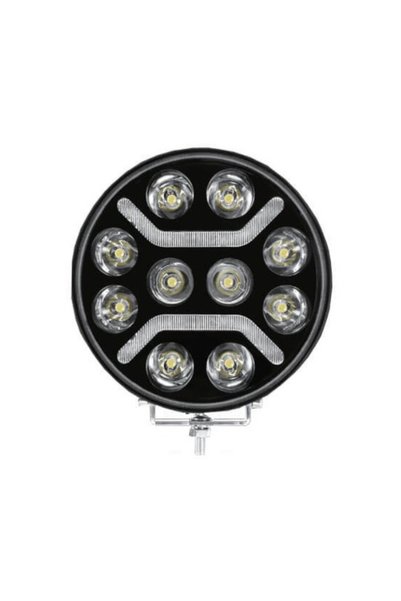 OEM Στρογγυλός προβολέας φορτηγού LED 12V 125W HAL127 A06