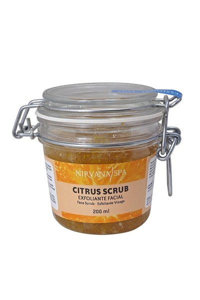 Nirvana Spa Scrub de citrice Exfoliant facial, 200 ml