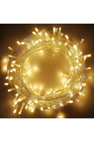OEM Χριστουγεννιάτικα λαμπάκια LED θερμό λευκό με διάφανο καλώδιο 17271-31 100