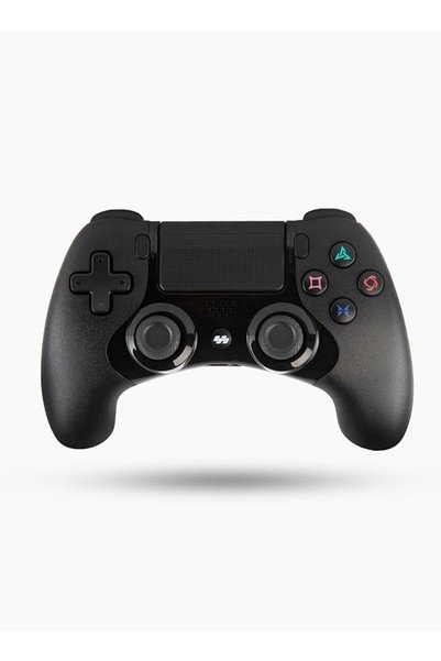 Generic وحدة تحكم لاسلكية لجهاز PS4 باللون الأسود