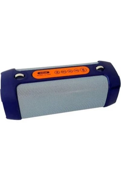 Andowl Ασύρματο φορητό ηχείο Bluetooth Q-1858 σε μπλε χρώμα