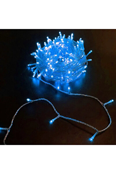 OEM Χριστουγεννιάτικα λαμπάκια LED μπλε με διάφανο καλώδιο 17271-38 300