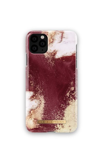 Apple IDEAL OF SWEDEN θήκη Fashion iPhone 11 PRO MAX Golden Burgundy Marble I...