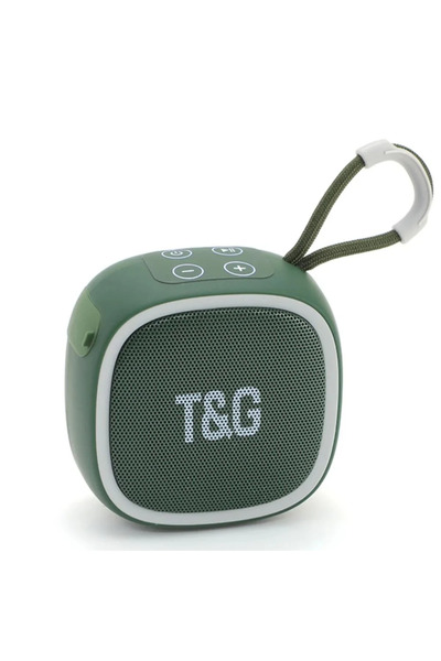 TG Ηχείο Bluetooth 5W με ραδιόφωνο πράσινο T&G TG-659