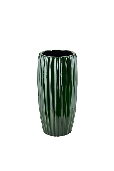 MONDEX Vază ceramică Manon 23x26x52cm verde 1 buc.