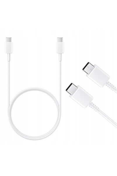 Samsung Cablu USB-C la USB-C 1M 3A pentru încărcare rapidă și transfer de date