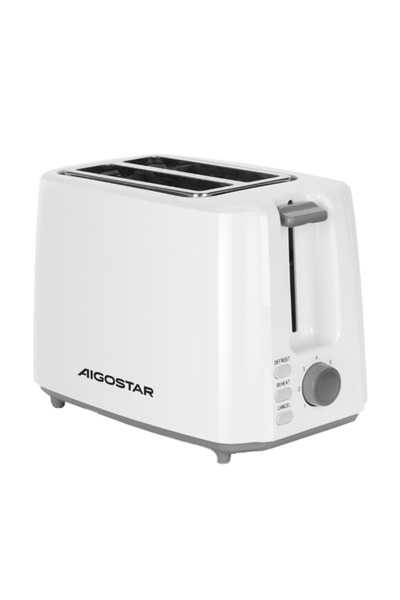 OEM Φρυγανιέρα 2 θέσεων 750W Aigostar σε λευκό χρώμα