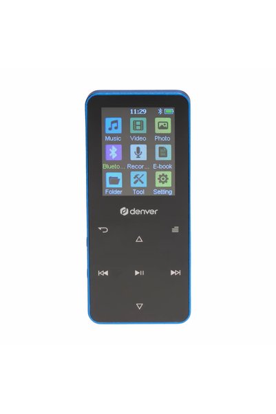 OEM Denver MP4 Player (4GB) Bluetooth με οθόνη 1.8″ μπλε MP-1830BU BLUE