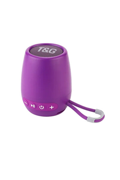 OEM Mini φορητό ασύρματο ηχείο Bluetooth - Wireless Speaker TG-684 σε μωβ χρώμα