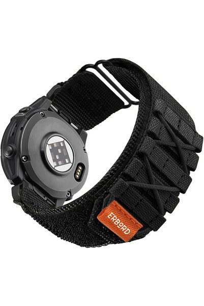 ERBORD Curea de nailon Quickfit Runner pentru Garmin Fenix 5/6/6 PRO/7 Foreru...