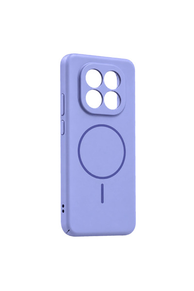 Generic Brand غطاء Xiaomi Redmi Note 14 Pro 4G Mika PC Magsafe - أرجواني فاتح