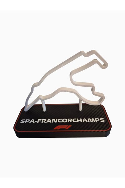 AXY PRINT Decorative F1 Circuit Spa-Francorchamps — 3D Printed | Formula 1 Decor