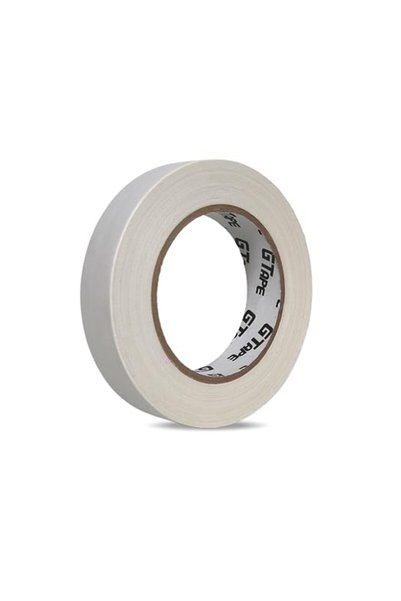 GTAPE G300, Professional Waterproof Gaffer Tape, 25m - 50m, Mat Black or White (25m x 24 width, Mat White)