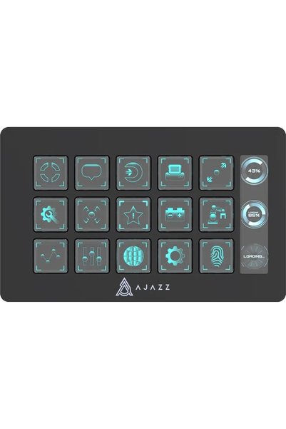 Ajazz Κέντρο Ροής AKP153E Μαύρο - (AJ-AKP153E-BK)