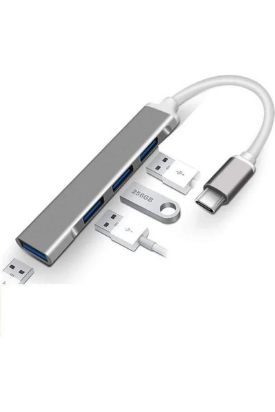 OEM Αντάπτορας USB 2.0 Hub με 4 Θύρες Type-C AC48028 Arrango