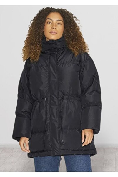 Jack & Jones Μαύρο καπιτονέ μπουφάν JJXX JXCARLIN Mid Note Down Puffer Jacket...
