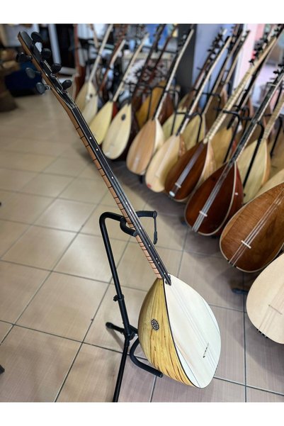 Bircanmüzik Dut Tekne Uzun Sap Bağlama (kılıf, yedek tel ve mızrap hediye)
