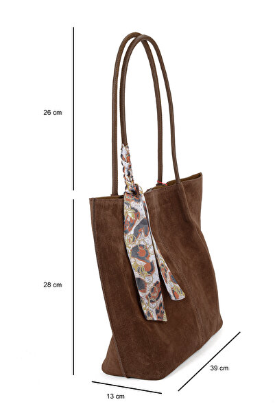 Ziya , Women's Genuine Leather Shoulder and Hand Bag 163979Z5022 Caramel