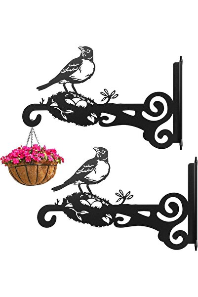 Generic 2-Pack 10 Inch Hanging Plants Bracket, Aesthetic Plant Hanger Indoor ...