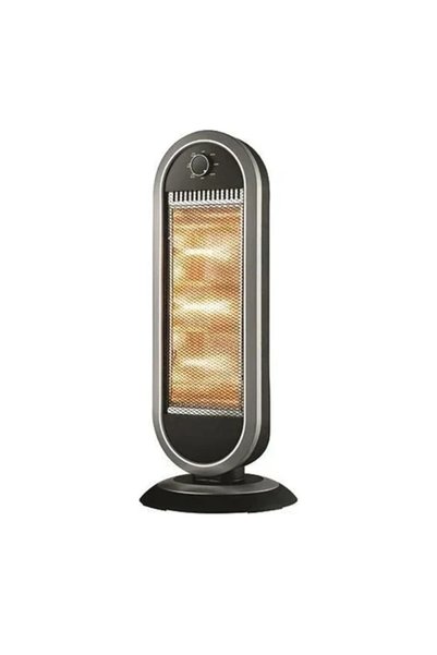 OEM Ηλεκτρική Σόμπα Δαπέδου 1200W CF-90K Ασημί/μαύρο