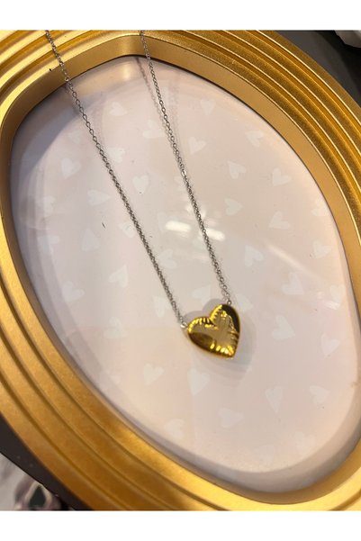 gozdeasutayaccessory Heart necklace