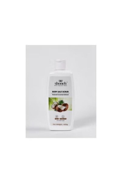 Shoneh Coconut Body Salt Scrub for Exfoliation & Hydration | Natural Sea Salt...