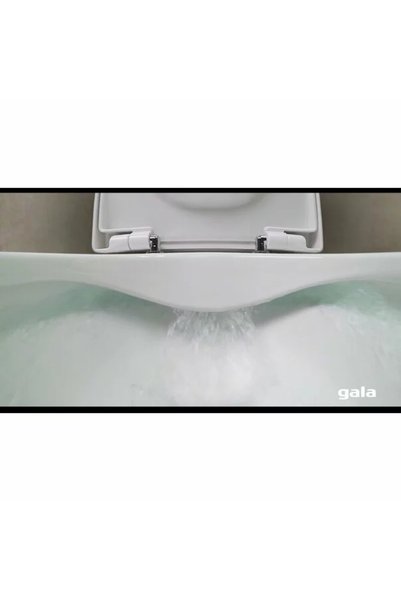 Vivis WC suspendat EMMA fără ramă 54x36 cm Alb