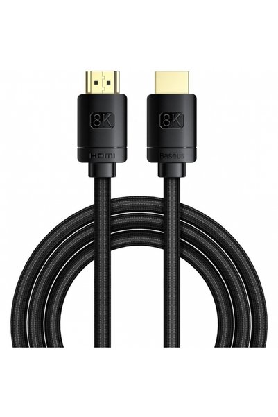 Baseus Καλώδιο HDMI 2.1 Σειράς Υψηλής Ευκρίνειας, 8K 60Hz, 3D, HDR, 48Gbps, 2...