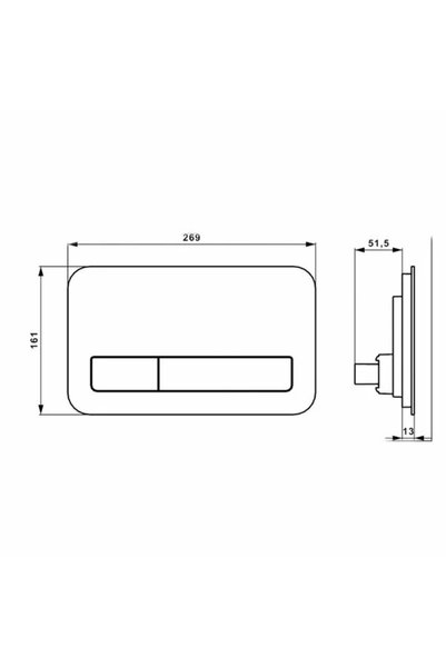 Vivis ACTUATOR CLAPET VICONNECT 200G ALB LUCIOS DE STICLĂ