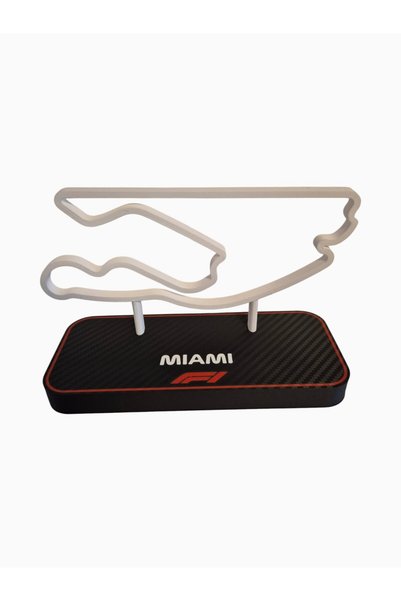 AXY PRINT F1 Miami Circuit Decoration — 3D Printed | Formula 1 Decor
