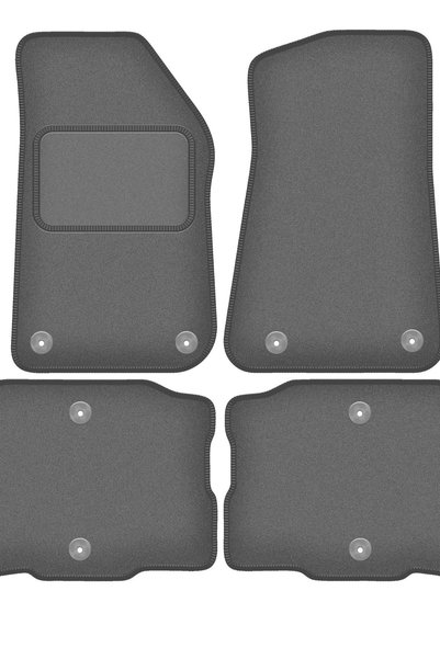 Wielganizator Covorașe auto din velur grafit pentru: Jeep Wrangler JL 4XE 5 u...