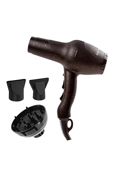 OEM Tecno Dry Levante Professional πιστολάκι μαλλιών 2200W σε μαύρο χρώμα