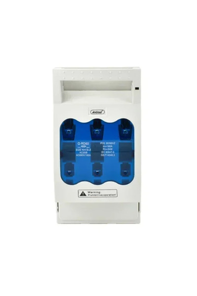 Andowl Διακόπτης απομόνωσης κυκλώματος 100A 690V Q-RD40 σε λευκό χρώμα